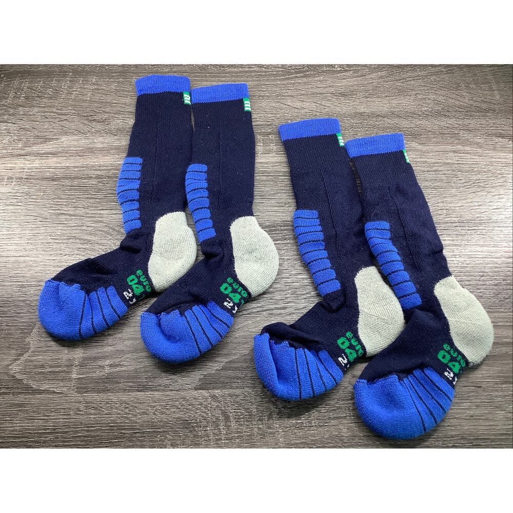 Eurosock Kids 2XS Two-Pairs Marine Snowboard Ski Supreme JR. Socks Winter B15-6